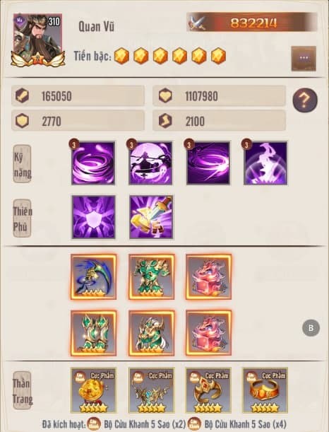 Mới chỉ 1 tháng ra mắt game 3Q CMN đã có game thủ đạt vip 20 đầu tiên game4v 3q cmn8 1631969870 57