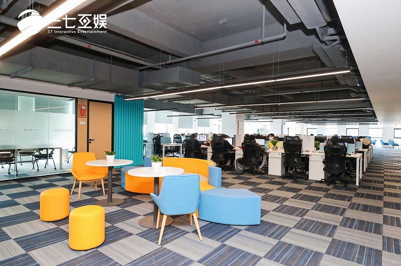 Không gian làm việc tại trụ sở mới.