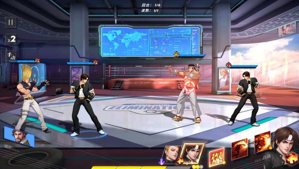 Gameplay của All Star Fight.