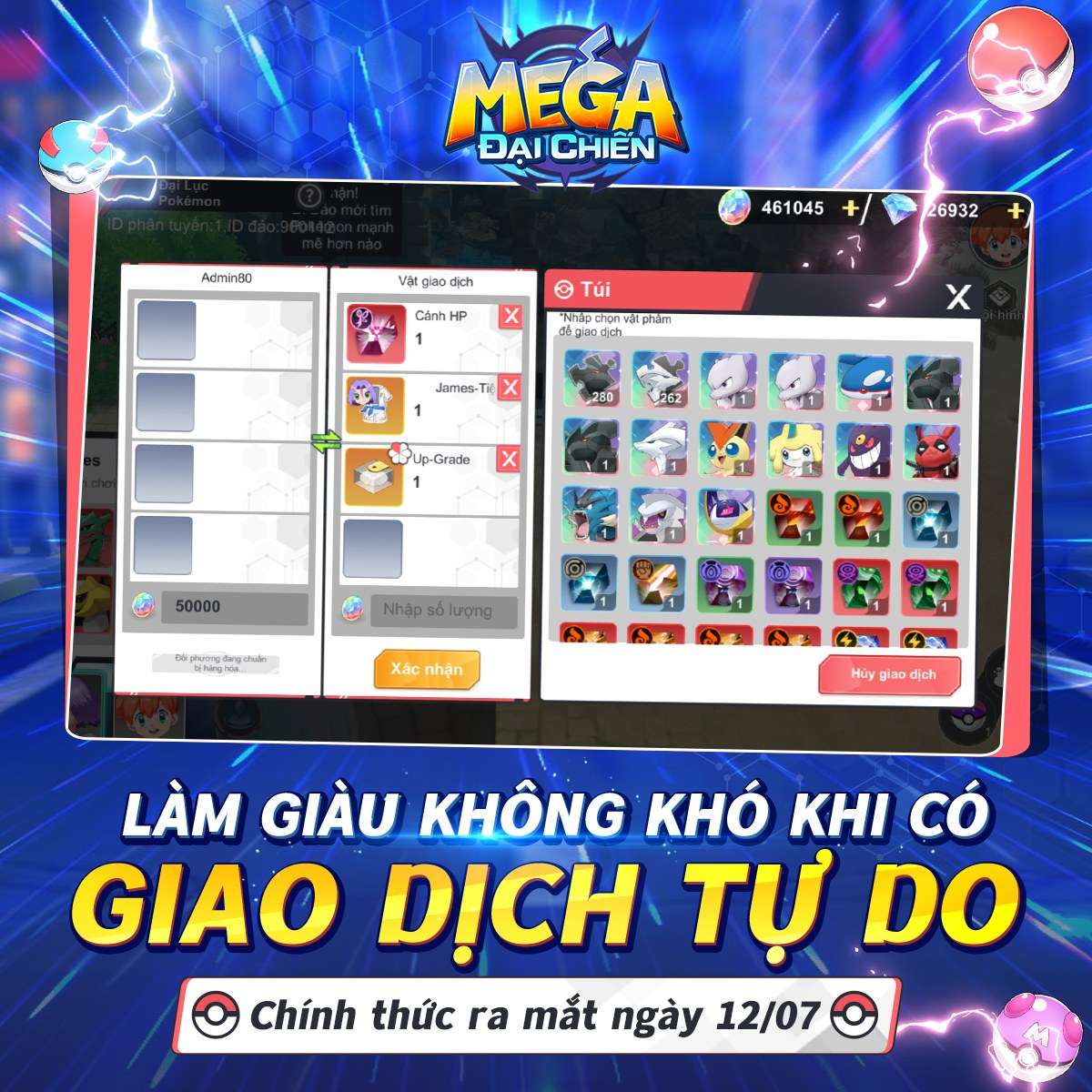 Game 3D giao dịch trực tiếp Pokemon đầu tiên tại Việt Nam – Mega Đại Chiến chính thức ra mắt game4v mega dai chien 6 1657598381 2