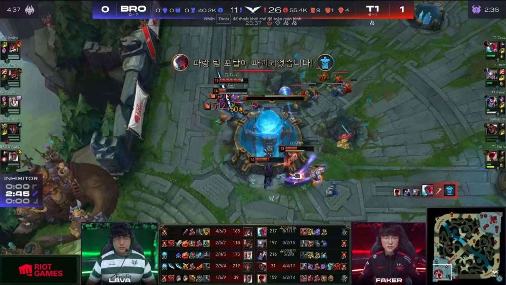 t1-03-1657456050-8 Faker đem ‘Đấng’ Yasuo trở lại sau 3 năm và giúp T1 hủy diệt BRO tại LCK Mùa Hè 2022 t1 03 1657456050 8