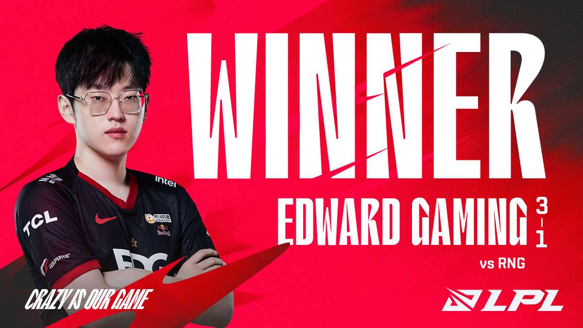 EDward Gaming đã giành chiến thắng khá áp đảo ở 3 trên 4 ván đấu ngày hôm nay.