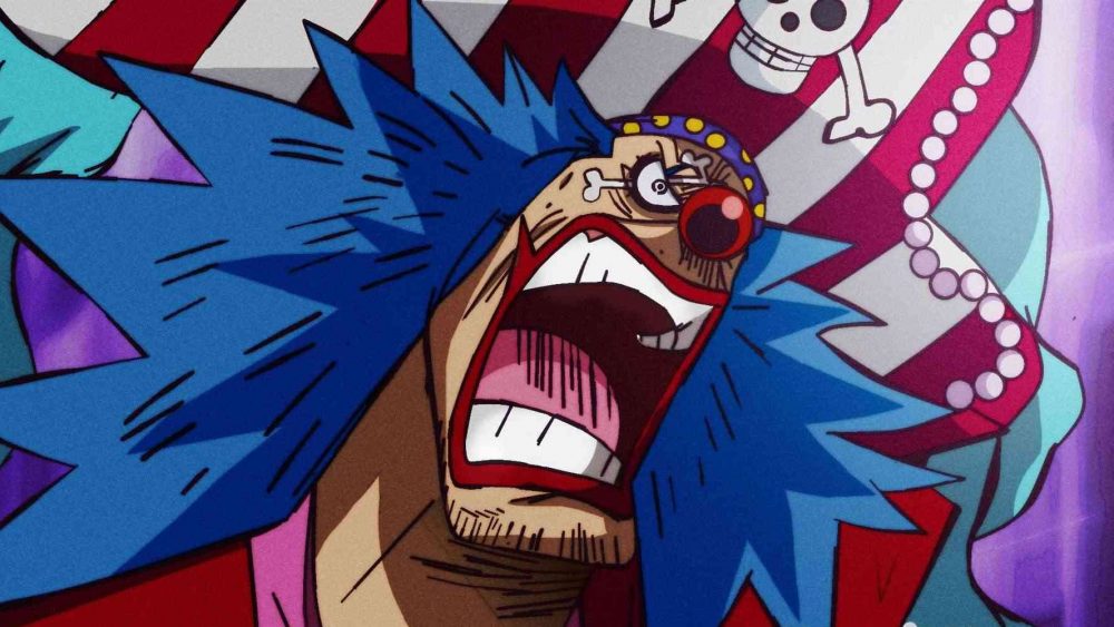 One Piece 1056 Spoiler: Crocodile với Mihawk quy thuận ‘Tứ Hoàng’ Buggy op 1056 1 game4v 1659404687 6 e1659404758377 1