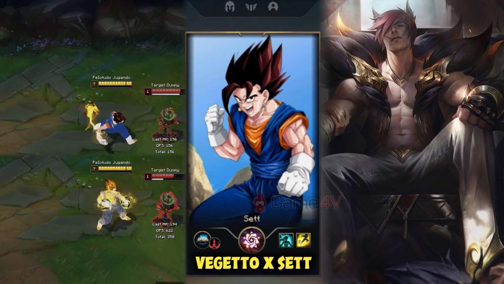 Trang phục "chất chơi" mang tên Vegetto được fan tự tay thiết kế trong LMHT.