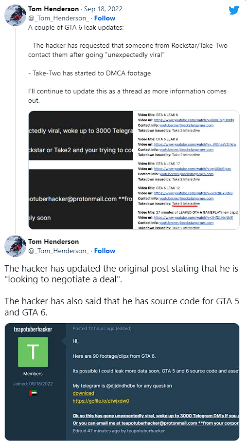 Leaker Grand Theft Auto 6 yêu cầu ‘đàm phán một thỏa thuận’, cấp cao Rockstar phải vào cuộc game4v gta 6 1 1663565132 27