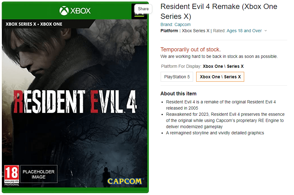 Resident Evil 4 Remake