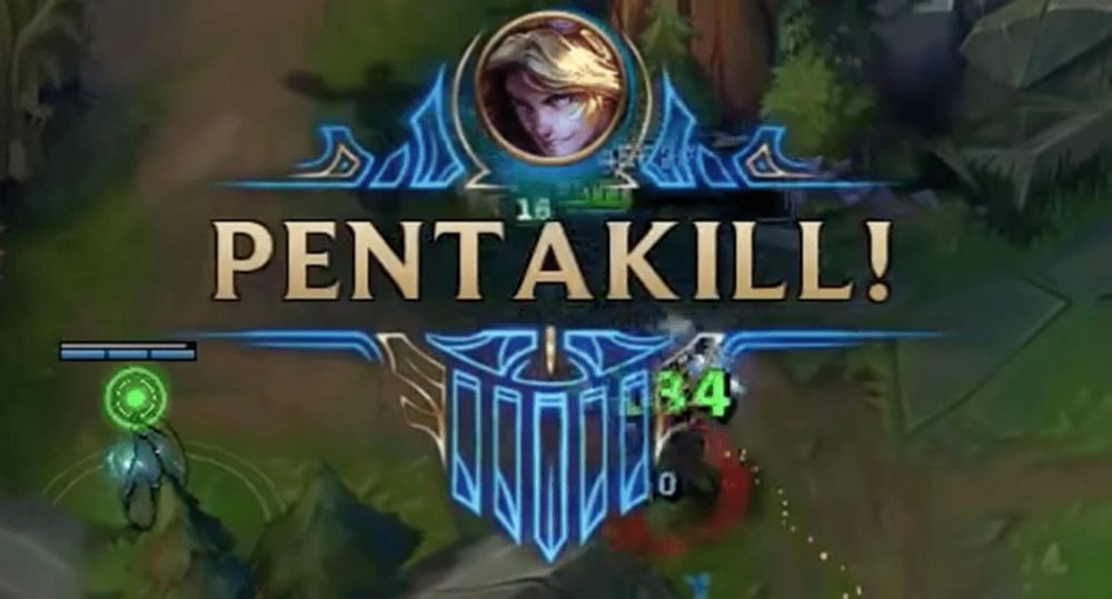 Pentakill là điều mà mọi game thủ đều mong muốn khi chơi game như LMHT