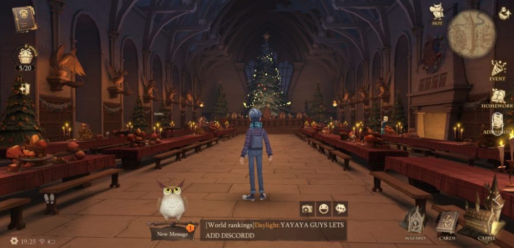 Nhà ăn chung cực kì đẹp mắt.