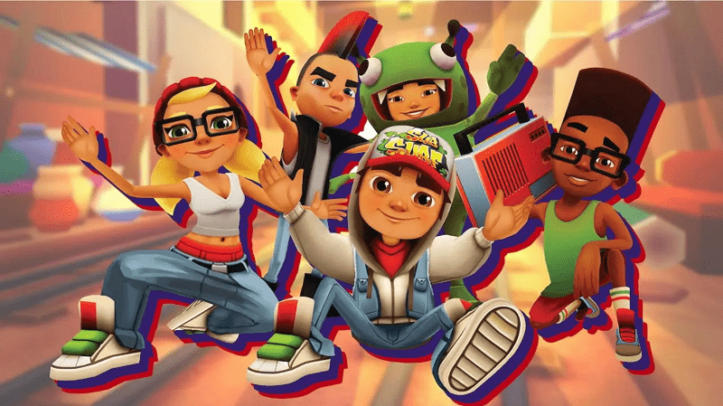 Subway Surfers chiếm vị trí số 1.