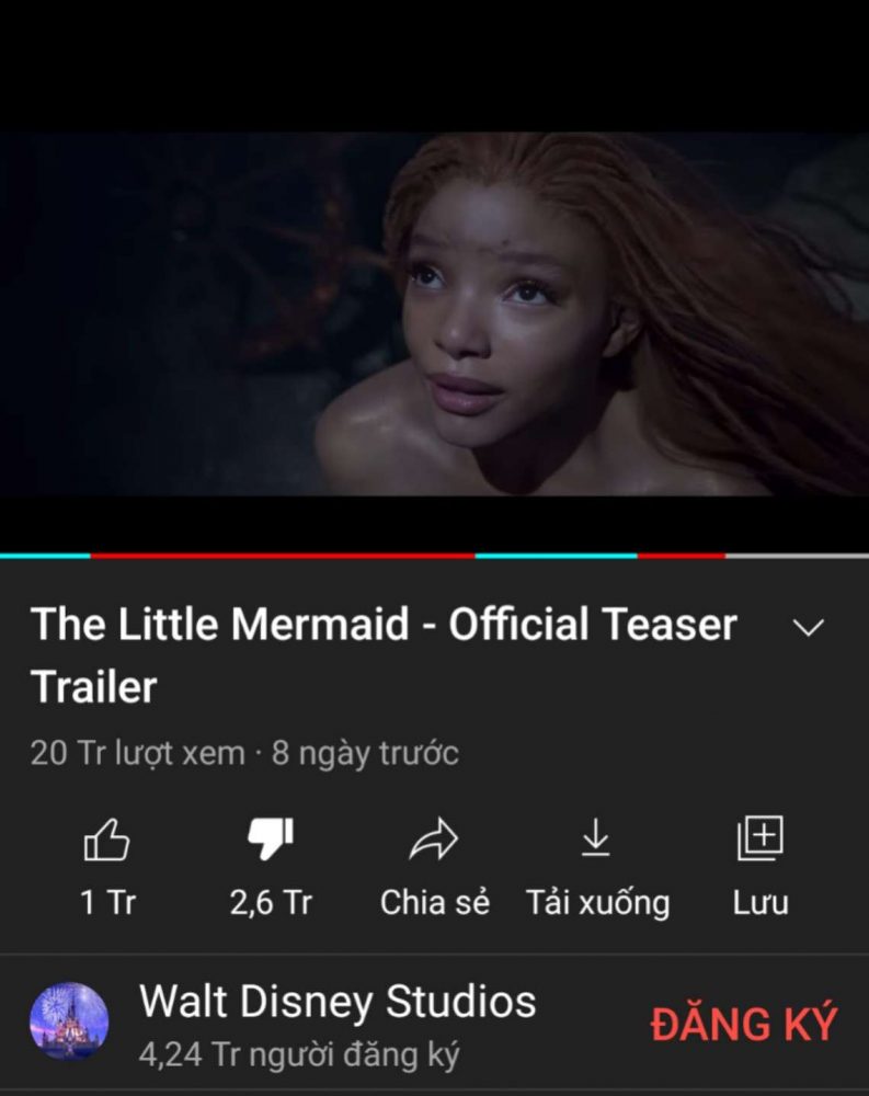 Trước Halle Bailey, Disney cũng từng có một nàng tiên cá da màu z3731707451203 8179131e5140b160fff58b33871ac1b1 1663500456 13