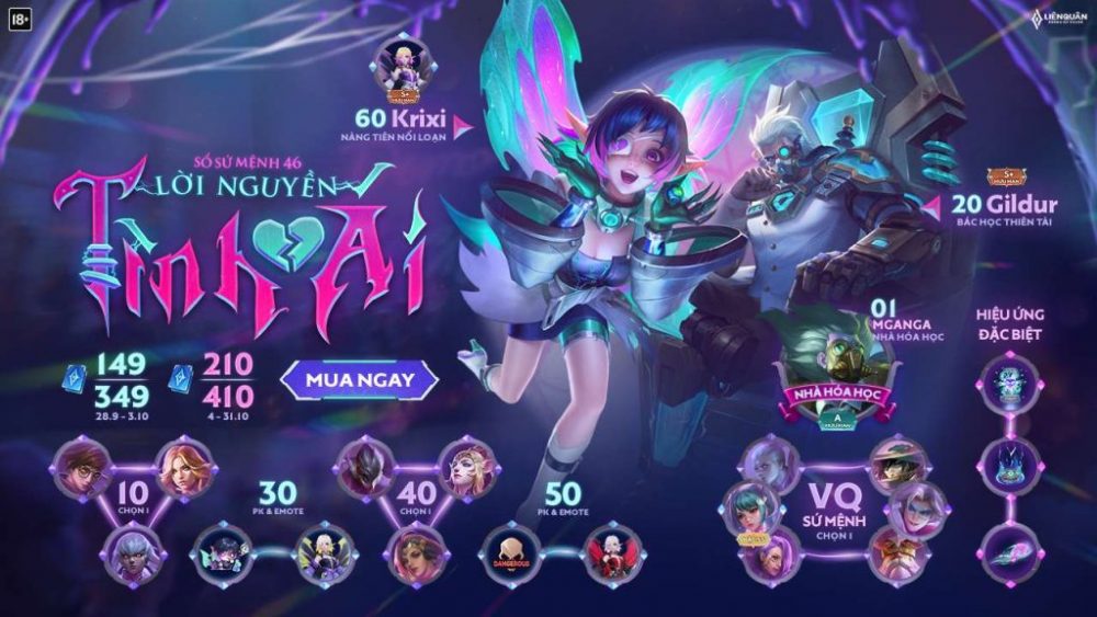 Liên Quân Mobile: Sổ Sứ Mệnh 46 Lời Nguyền Tình Ái liệu có đáng mua? 128026 1664817528 90 1024x576 1