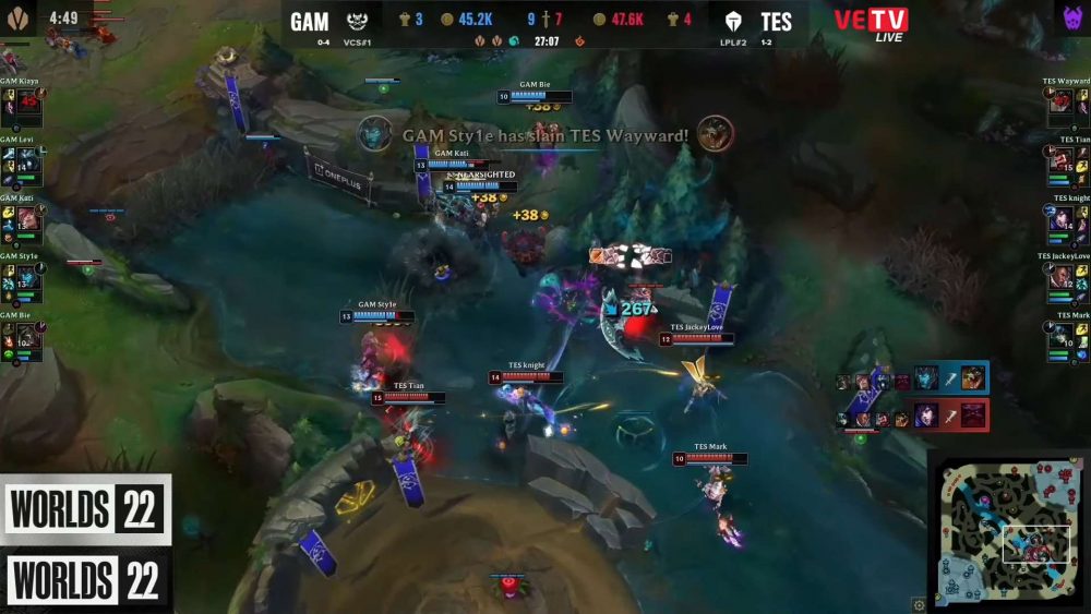 gam-03-1665867764-75 CKTG 2022: Lật kèo không tưởng, GAM Esports đánh bại TES và bỏ túi chiến thắng đầu tiên tại Vòng Bảng gam 03 1665867764 75