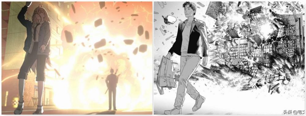 Khám phá 19 cảnh phim và hình minh họa kinh điển ẩn trong OP của Chainsaw Man game4v chainsaw man op 12 1665578911 8 1024x388 1