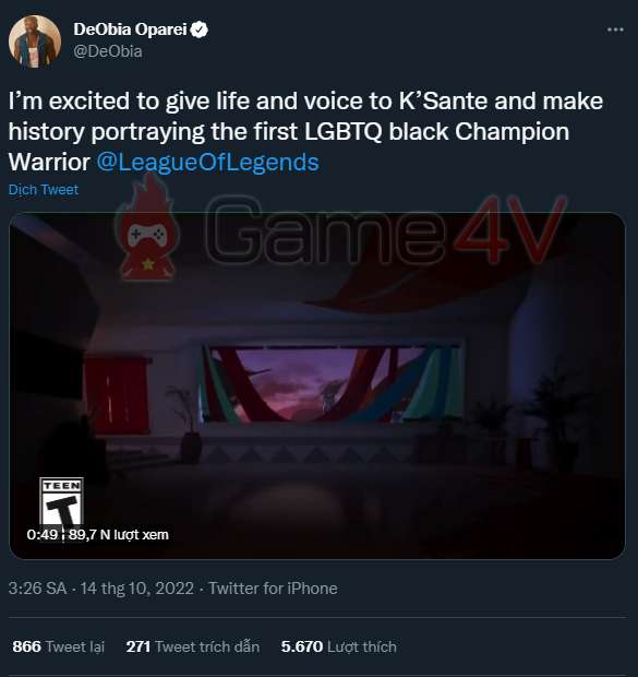 Người lồng tiếng cho K'Sante hé lộ về vị tướng mới.