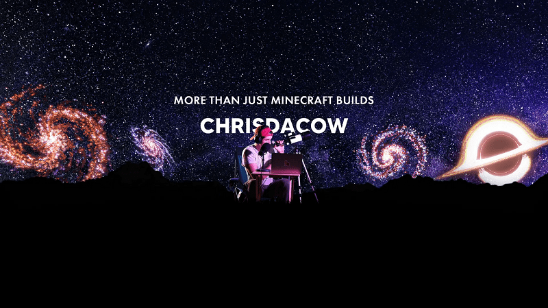 Slayton tạo ấn tượng với game Minecraft.