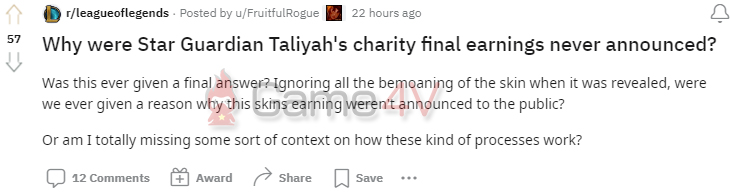 taliyah-star-guardian-1665027305-58 Bị fan nghi ngờ ‘ỉm tiền từ thiện’, Riot Games vội vàng lên tiếng đính chính taliyah star guardian 1665027305 58