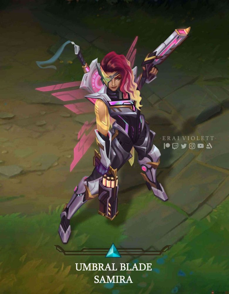 Trang phục Samira Lưỡi Gươm Bóng Tối.