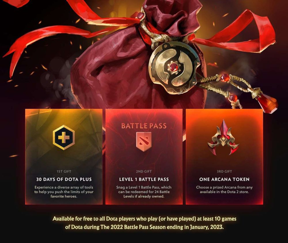 Không cần "hiến máu" người chơi Dota 2 vẫn có thể nhận miễn phí 3 món quà hấp dẫn này.
