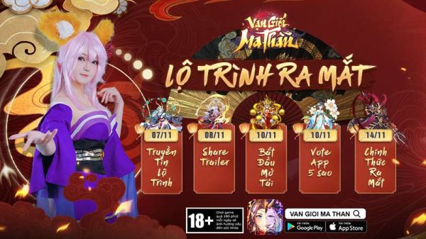 Vạn Giới Ma Thần Mobile chính thức ra mắt vào 14/11/2022, ‘cấp vốn’ tướng 5 sao tùy chọn cực hiếm trong sự kiện Đăng Ký Sớm anhthumb 1667833509 92