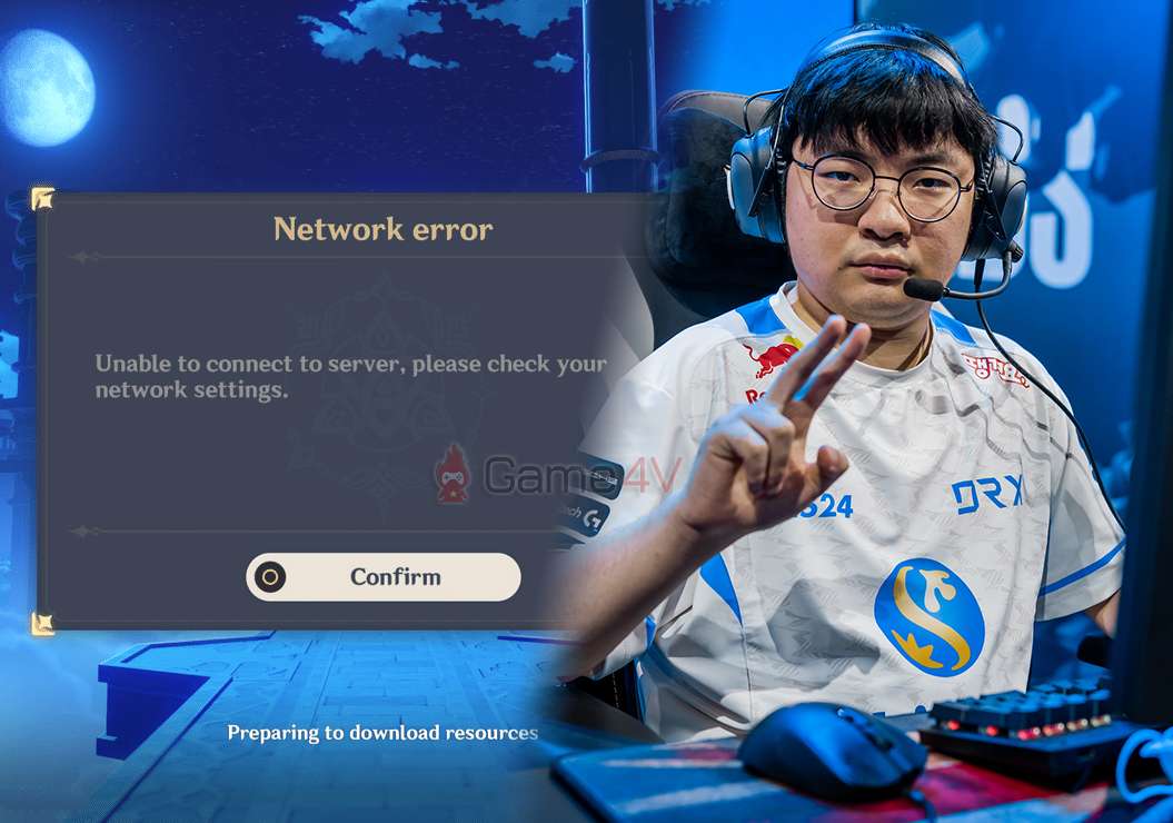 BeryL rất lo lắng vì không thể đăng nhập vào Genshin Impact.