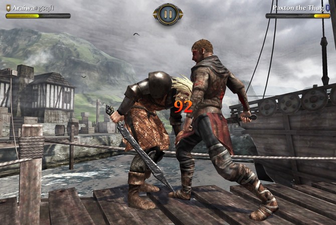 Đồ hoạ của Dark Steel phải nói là cực kỳ ấn tượng khi chạy trên chiếc điện thoại di động, giúp cho người chơi cảm giác mình đang lạc vào một thế giới cổ xưa của phương Tây. G