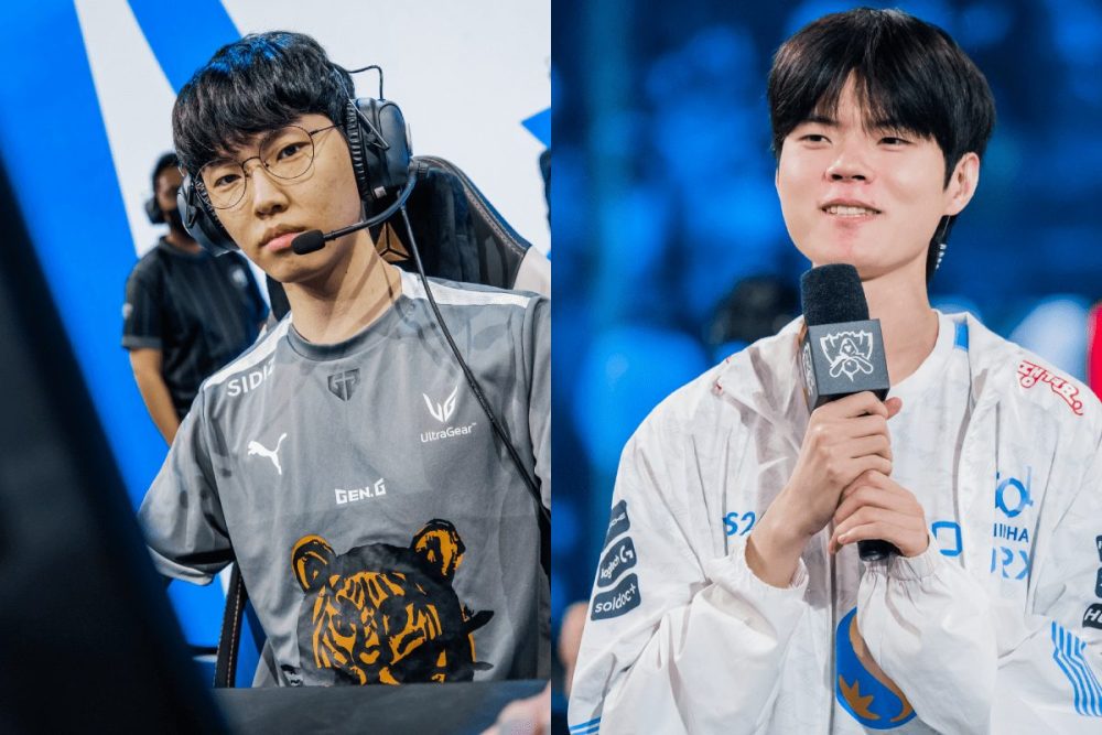 Chovy vô cùng "tự nhiên" khi sang phòng Deft "ở nhờ"