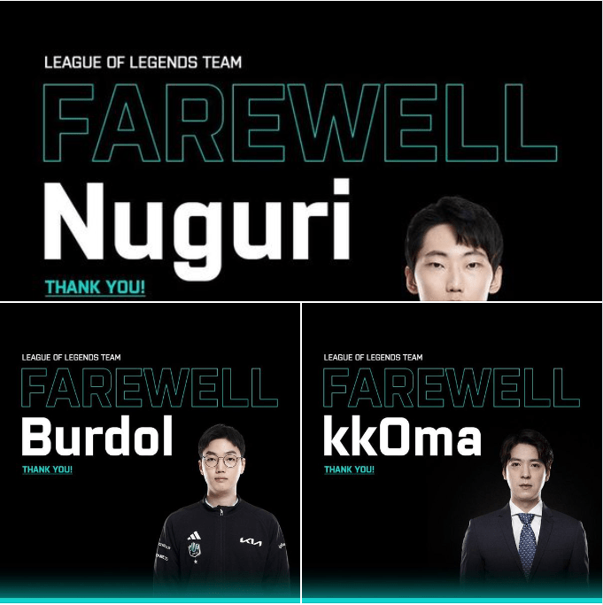 DK chia tay một loạt trụ cột ở cả vị trí tuyển thủ lẫn Ban huấn luyện