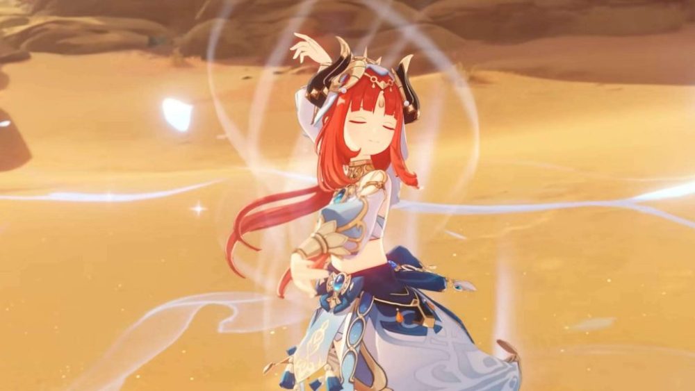 Người chơi Genshin Impact phàn nàn về lỗi nổ nguyên tố thường xuyên của Nilou genshin impact nilou ascension materials dancing 1666335602 25 1024x576 1