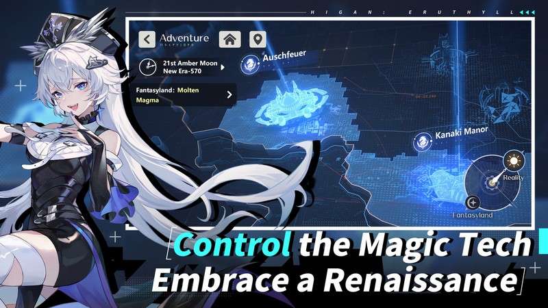 Bối cảnh trong game sẽ dẫn dắt người chơi đến với một thế giới tương lai giả tưởng. Nơi vốn được cấu thành giữa 2 thế giới là Fantasyland và Reality. 