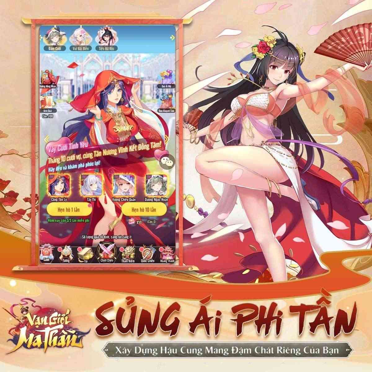 hinh6-1669287970-11 Vạn Giới Ma Thần chính thức ra mắt: ‘Xuyên không’ vào Dị giới Tây Du – Phong Thần – Tam Quốc cùng hàng trăm mỹ nữ hinh6 1669287970 11