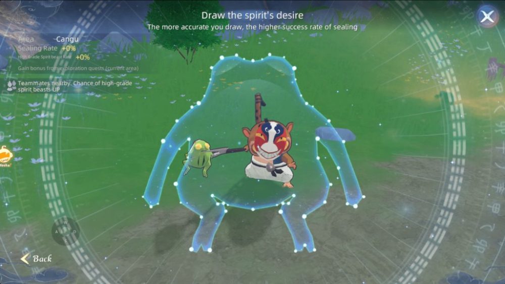 Cơ chế săn bắt linh thú.