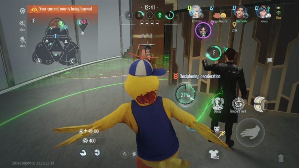 Điều khiển nhân vật phe sirius lấy cắp mật mã trong Mission Zero.