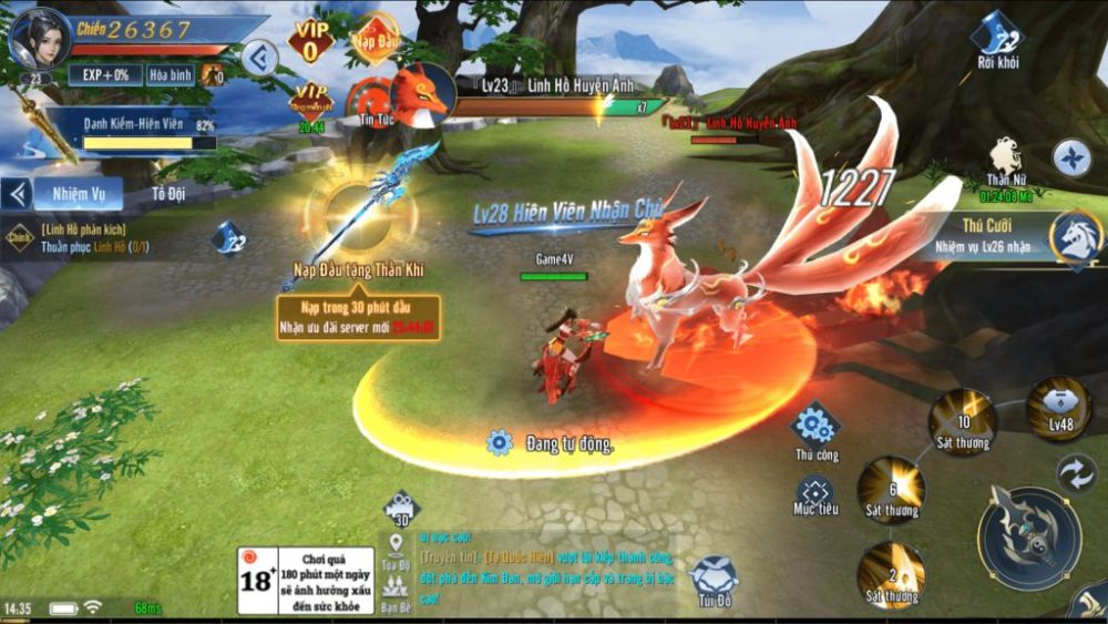 Đánh giá Thiên Kiếm Chi Vân – Game kiếm hiệp huyền ảo do Funtap phát hành tại Việt Nam ldplayer 24 11 2022 2 35 52 ch 1669370545 6 1024x576 1