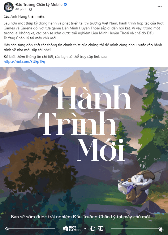 Cứ ngỡ ‘dead game’, bom tấn của Riot bất ngờ được hồi sinh tại Việt Nam sau khi LMHT đổi NPH lmht 1667961704 96 1