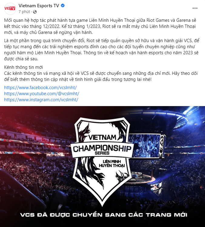 CHÍNH THỨC: Riot thông báo ngừng hợp tác với Garena, LMHT về tay VNG lmht 4 1667962861 100