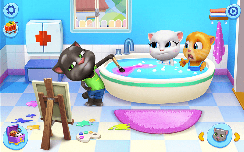 Talking Tom and Friends được ưa chuộng trên toàn cầu.