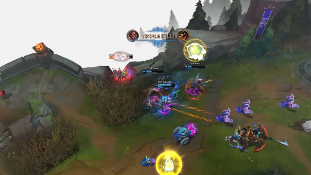 Giữ vững phong độ, Faker tiếp tục ghi tên trong top highlight Tứ Kết CKTG 2022 ruler 02 1666860425 74