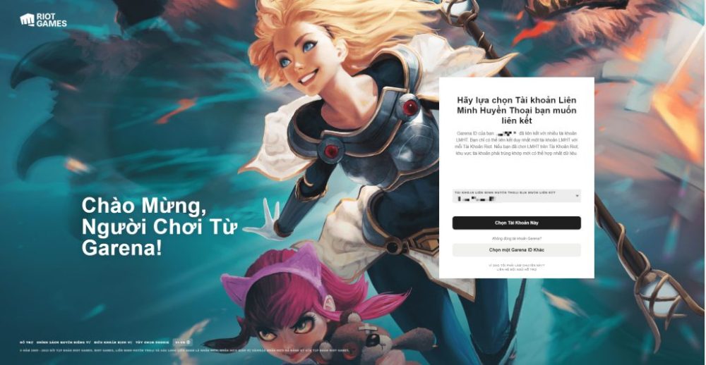 LMHT: Hướng dẫn liên kết tài khoản Garena và Riot Games kèm cách khắc phục khi gặp lỗi – Cập nhật mới nhất screenshot 1668736906 1668740200 72 1024x530 1