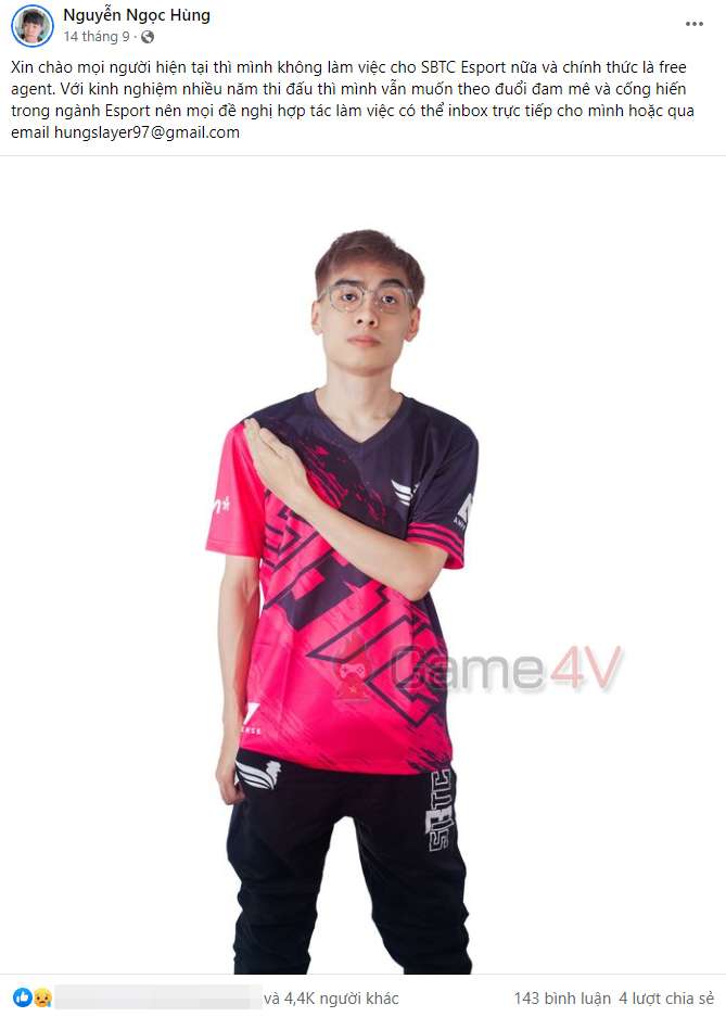 slay-1667397014-22 SBTC Esports thông báo chia tay ‘Ngài’ Fear và Slay slay 1667397014 22