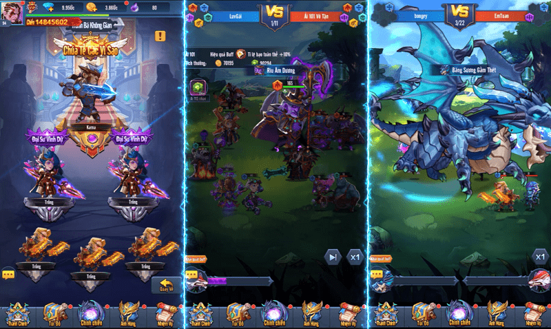 Game có nhiều chế độ thú vị.