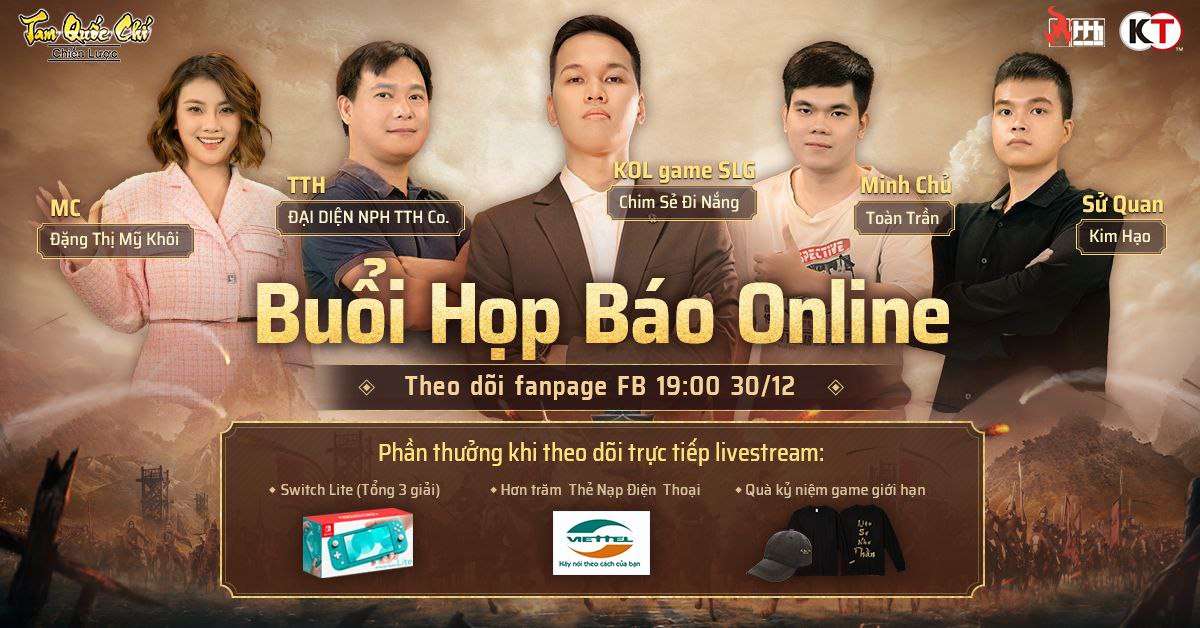 1-1672298375-69-1 Tam Quốc Chí – Chiến Lược tổ chức họp báo online, mời game thủ trải nghiệm lối chơi chiến thuật đỉnh cao 1 1672298375 69 1