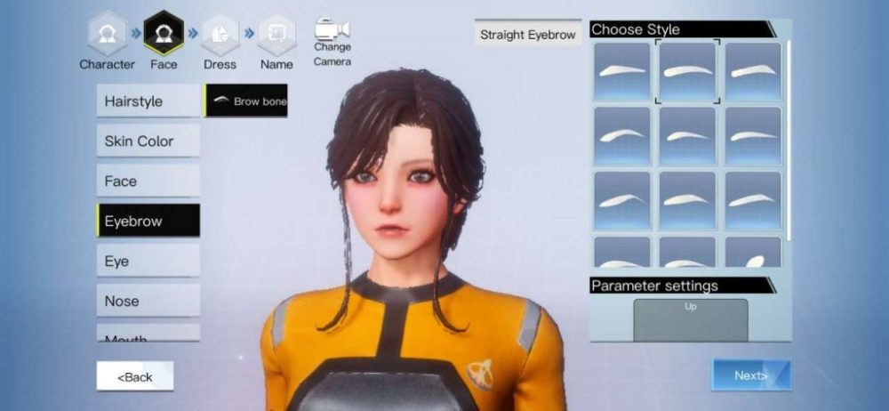 Hệ thống tạo hình nhân vật.