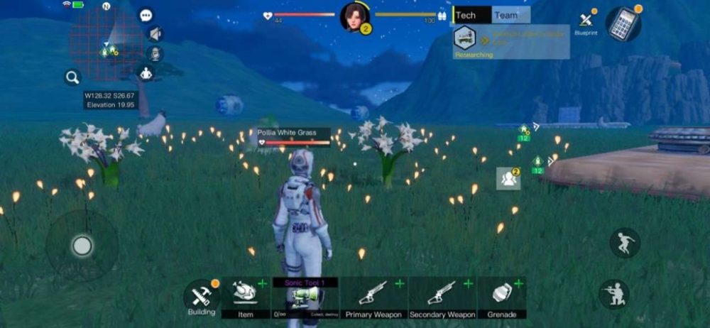 Cảnh quan về đêm.