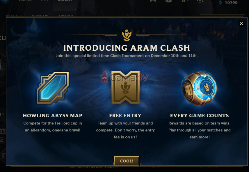 Tính năng ARAM Clash đã được một số game thủ nước ngoài tìm hiểu trong client LMHT.
