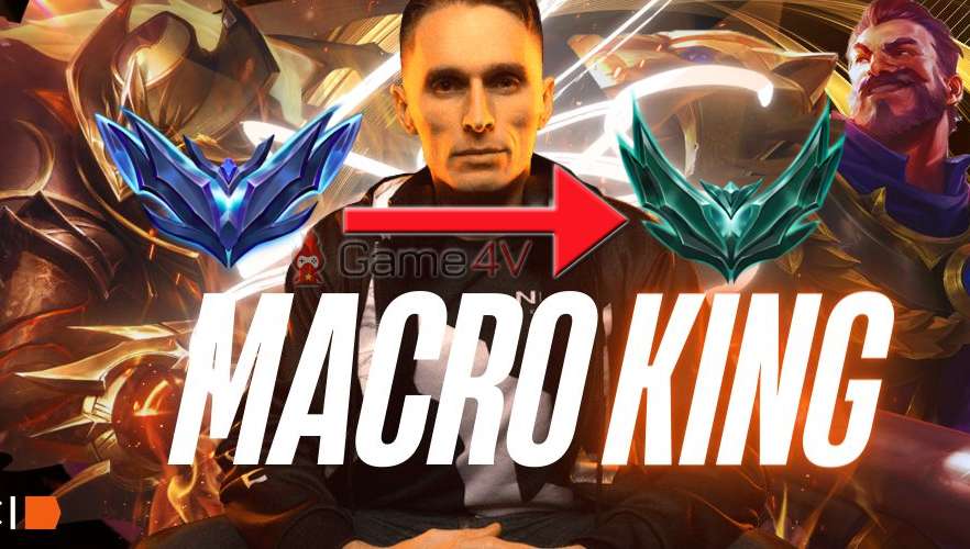 Tự xưng là "Macro King" của LMHT nhưng anh chàng này đang chật vật tại rank Bạch Kim Hàn Quốc.