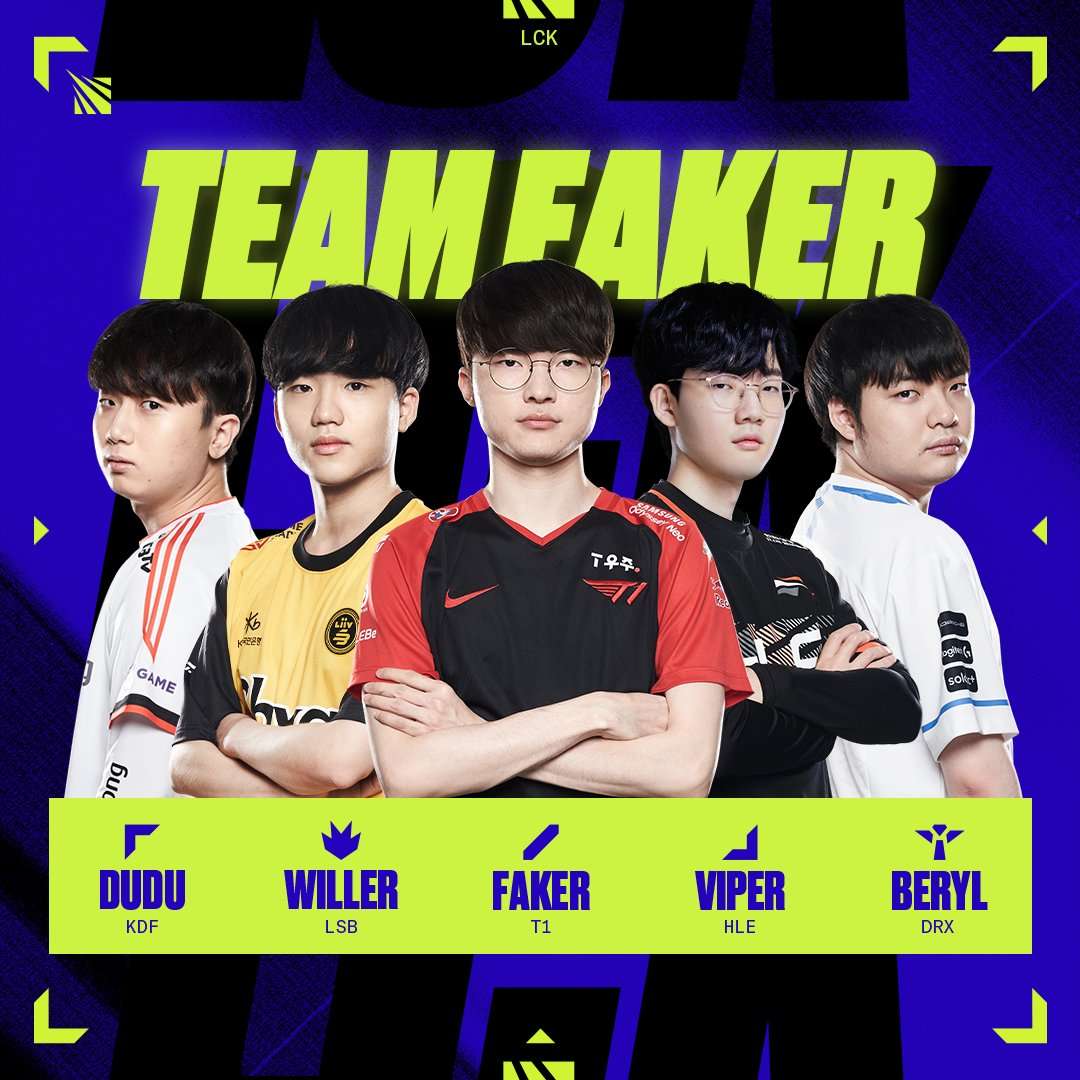 Đội hình của Quỷ Vương Bất Tử tại Season Kickoff.