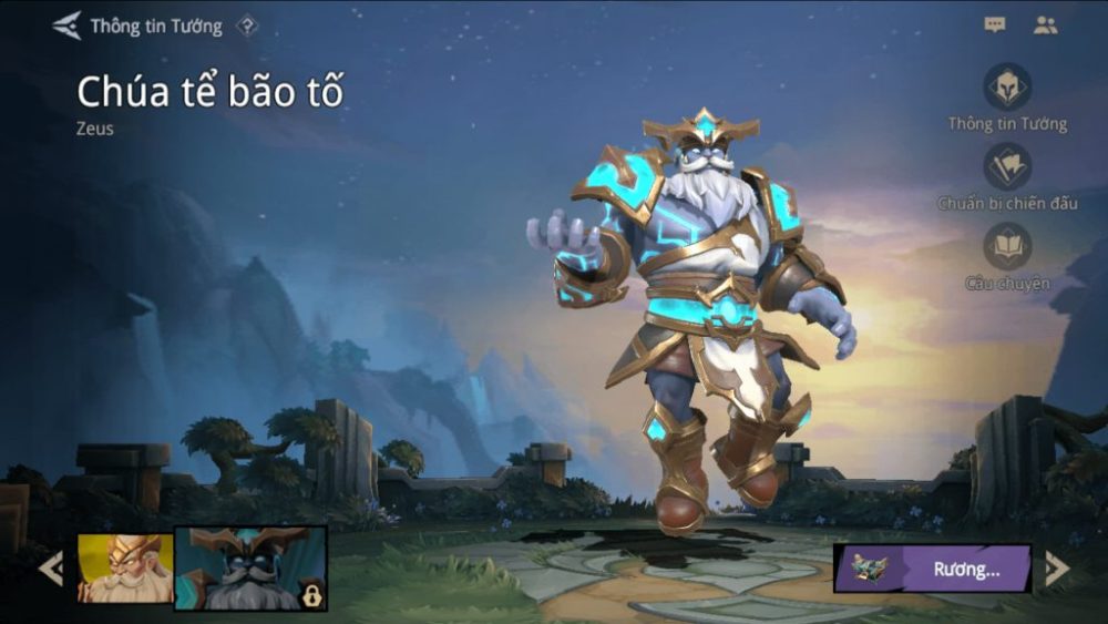 Tính năng trang phục.