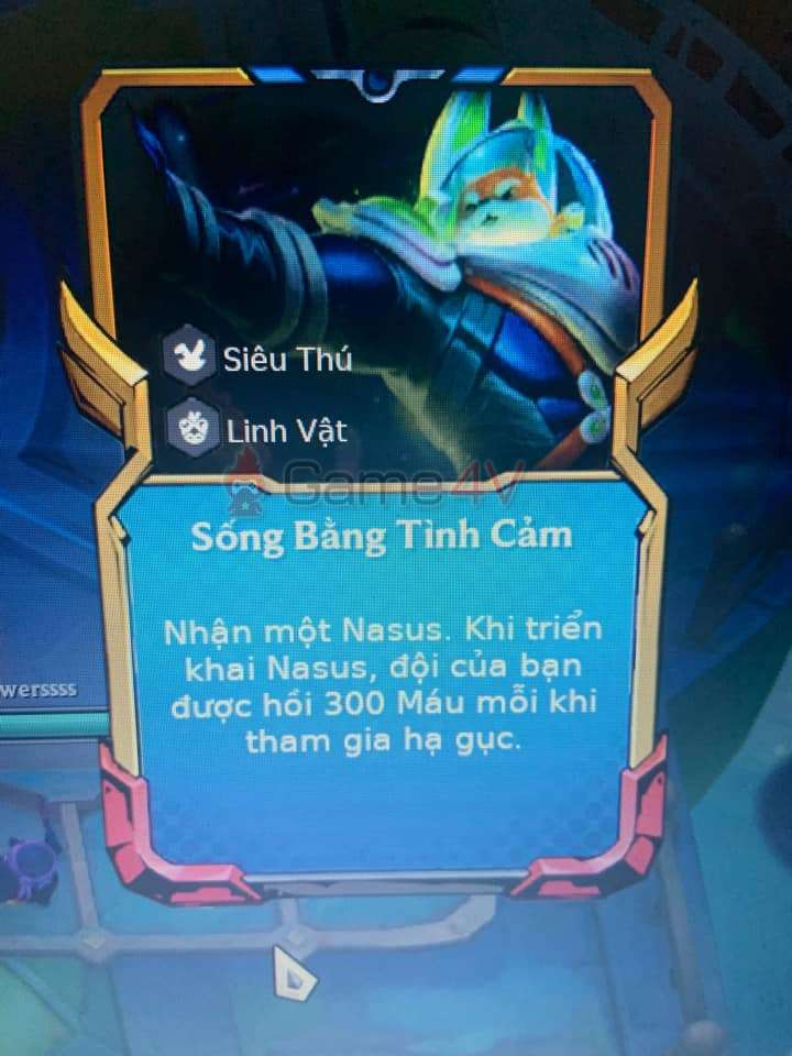 Nhiều game thủ đã nhận định lõi nâng cấp này là "Nasus của Thầy Giáo Ba" trong Đấu Trường Chân Lý.