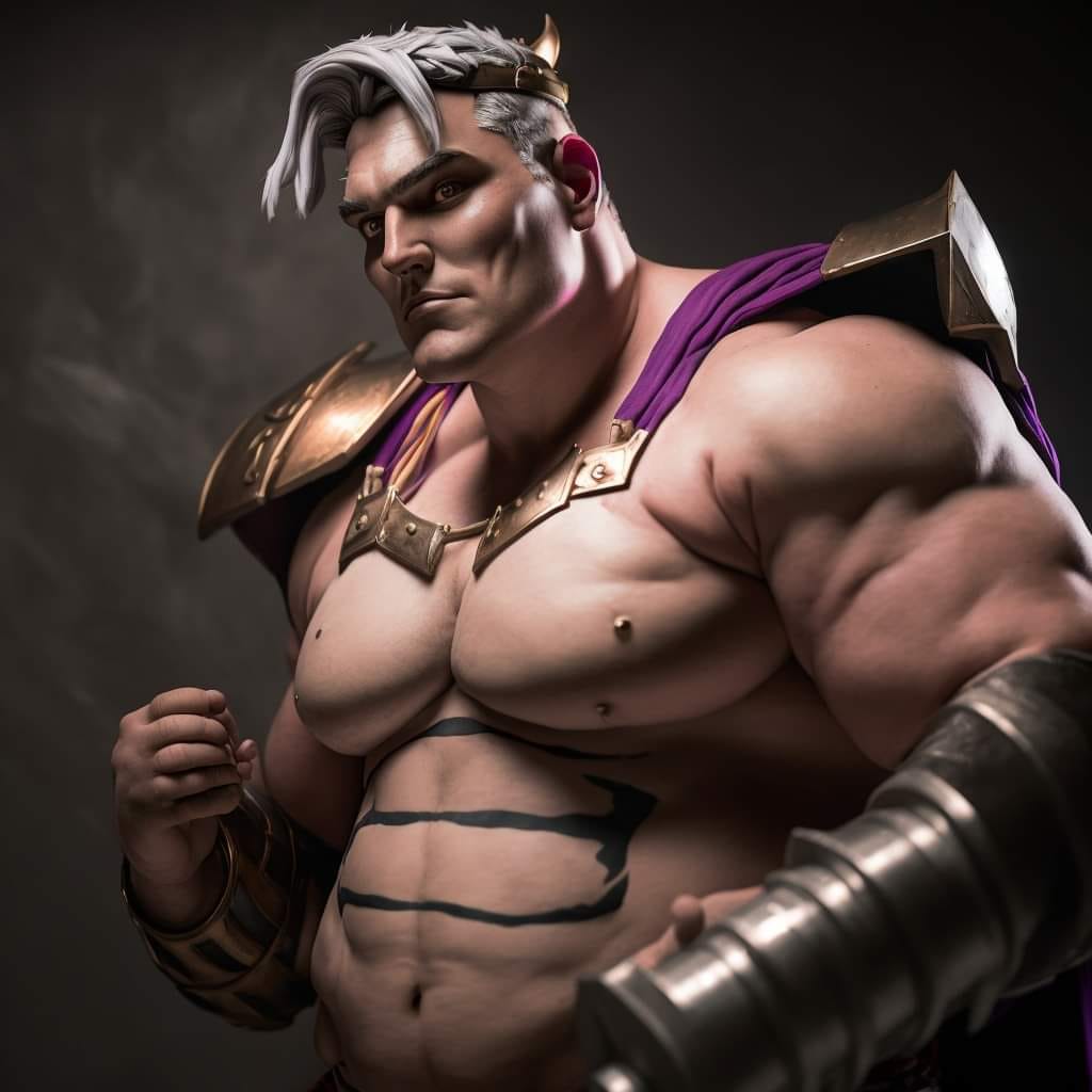 Vị tướng Varus không có vũ khí trên tay.