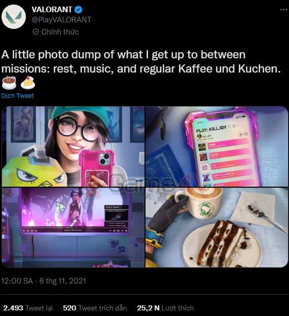 Killjoy từng ghé thăm quê nhà của Raze để tập luyện.